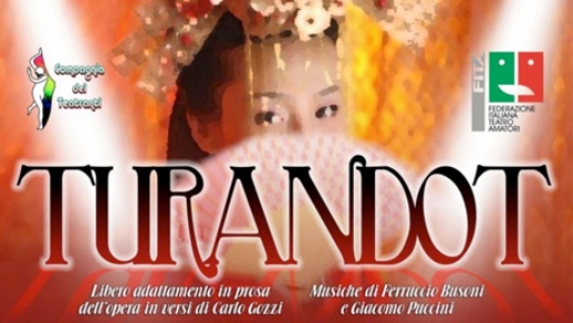 TURANDOT in prosa  di Carlo Gozzi